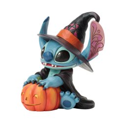 Stitch med Gr�skar - Jim Shore halloween 
