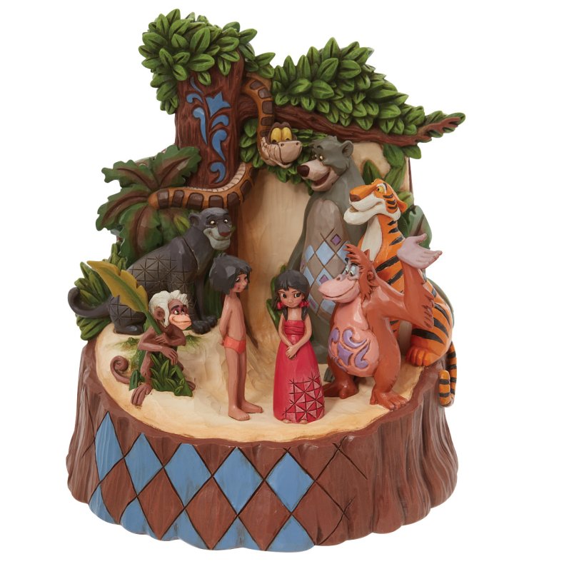 Junglebogen Mowgli, Baloo, Chere Khan, Kaa, Kong Louis, Bagheera
