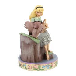  Aurora Briar Rose Playful Pantomime - White Woodland 