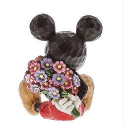 Mini Mickey med Blomster