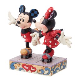 Minnie og Mickey p Rulleskjter 
