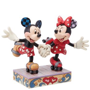 Minnie og Mickey p Rulleskjter 