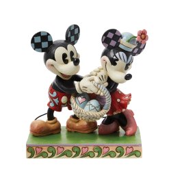 Minnie og Mickey Pske figur 