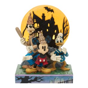 Anders And, Fedtmule og Mickey Jim Shore Halloween 