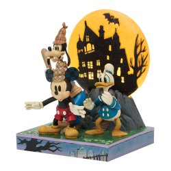 Anders And, Fedtmule og Mickey Jim Shore Halloween 
