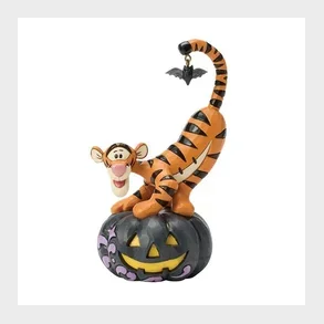 Tigerdyret p� gr�skar - Halloween Jim Shore 