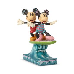 Minnie og Mickey p Surfboard 