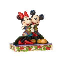 Et kram med Minnie og Mickey