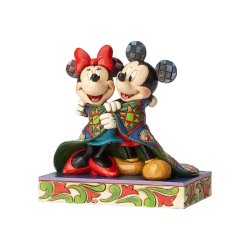Et kram med Minnie og Mickey