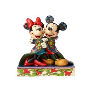 Et kram med Minnie og Mickey