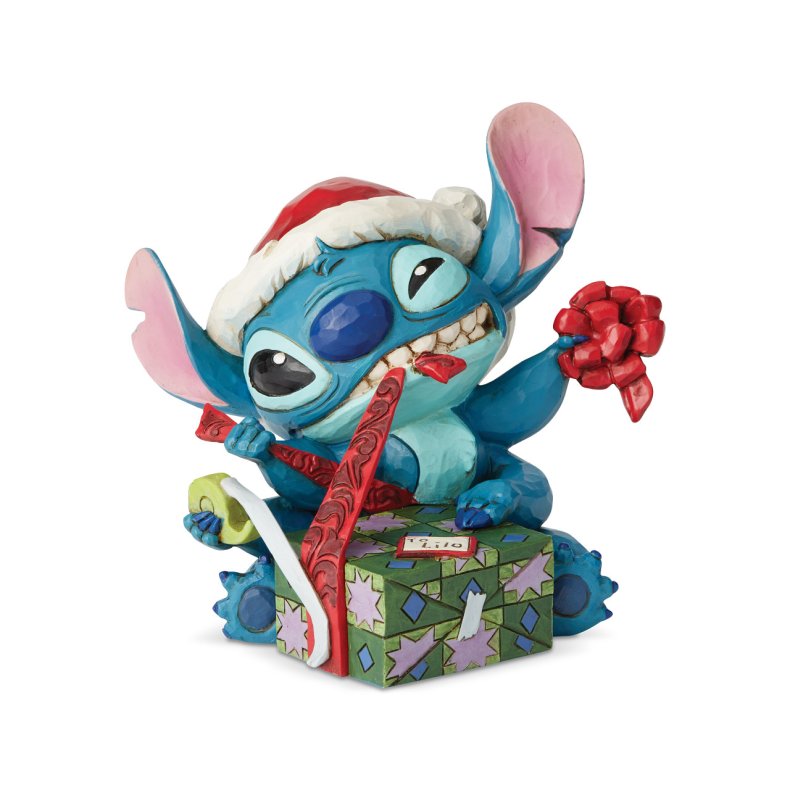 Stitch med julegave 