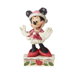 Minnie Mouse Julefigur 