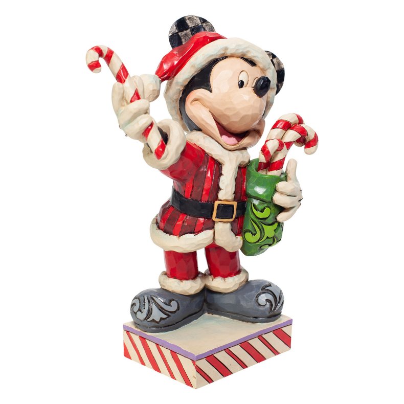 Mickey Mouse med sukkerstok - Jul 