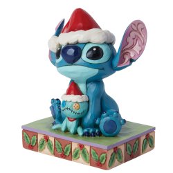Stitch og Scrump Julefigur 