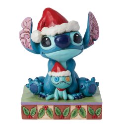 Stitch og Scrump Julefigur 