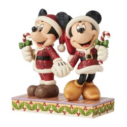 Minnie og Mickey Julefigur Jim shore 