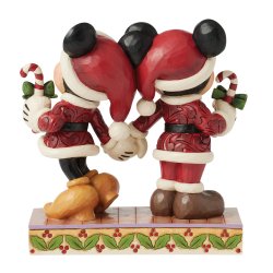 Minnie og Mickey Julefigur Jim shore 