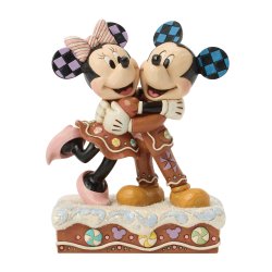 Minnie og Mickey peberkage t�j - Jim shore 