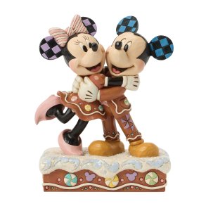 Minnie og Mickey peberkage t�j - Jim shore 