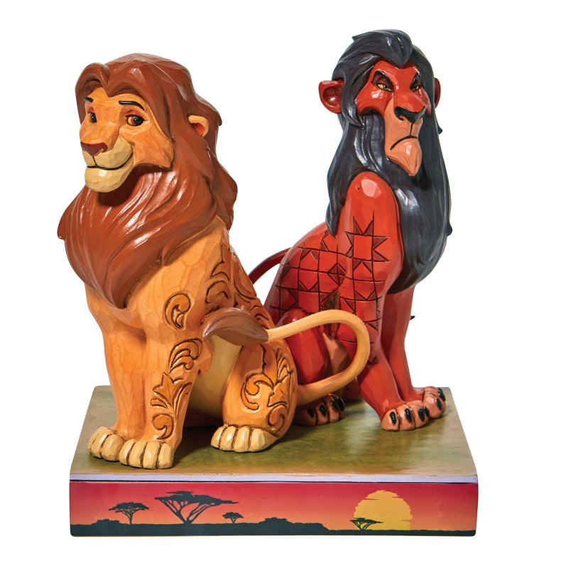 Simba og Scar - Lvernes Konge 