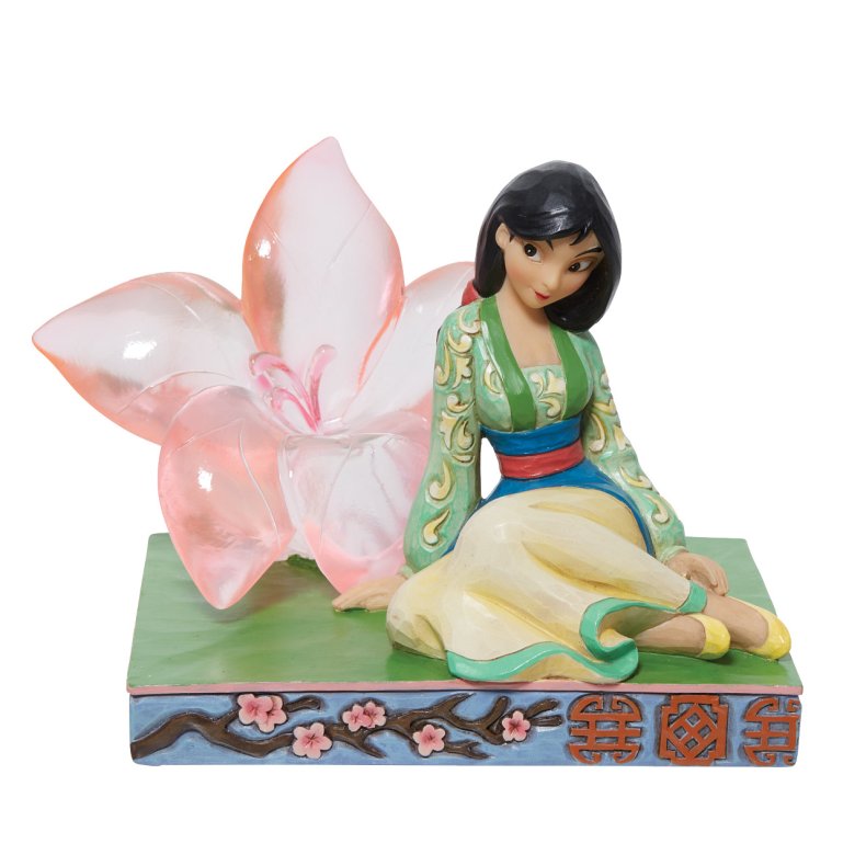 Mulan med blomst 
