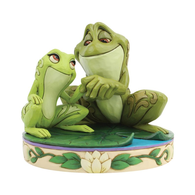 Tiana og Naveen som frer - Prinsessen og fren 