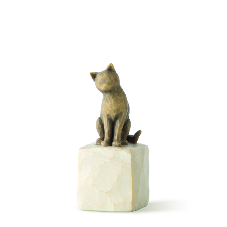 Love my Cat - dark - Willow Tree 