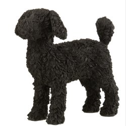 Sort Hunde Figur - (J-Line)
