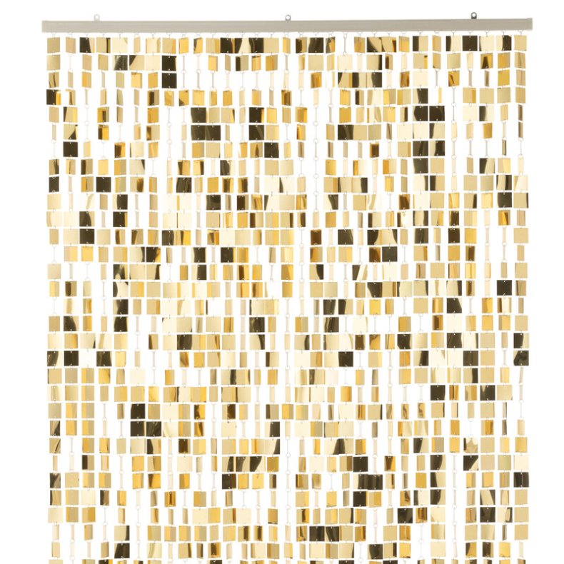 Guld PVC Forh�ng (Flueforh�ng / D�rforh�ng) 
