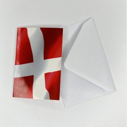 Flag - Kort med Kuvert