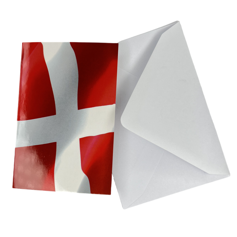 Flag - Kort med Kuvert