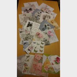 Blandet Serviet pakke - Sagen Vintage - Kreativ Hobby 
