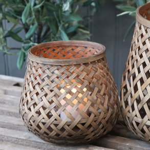 Natur Lanterne med indsats - Chic Antique