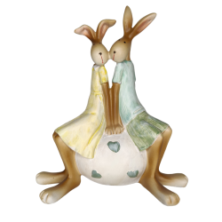 P�skehare sidder p� p�skel�g