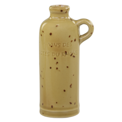 Vase i smuk Karrygul - Flaske Chic Antique