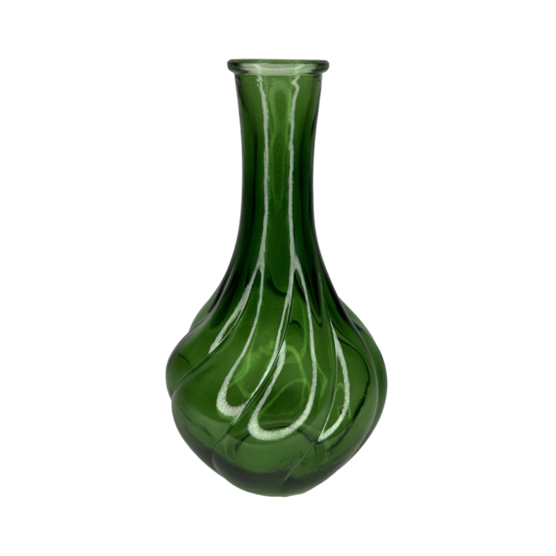 Glas Vase med farve - Gr�n 