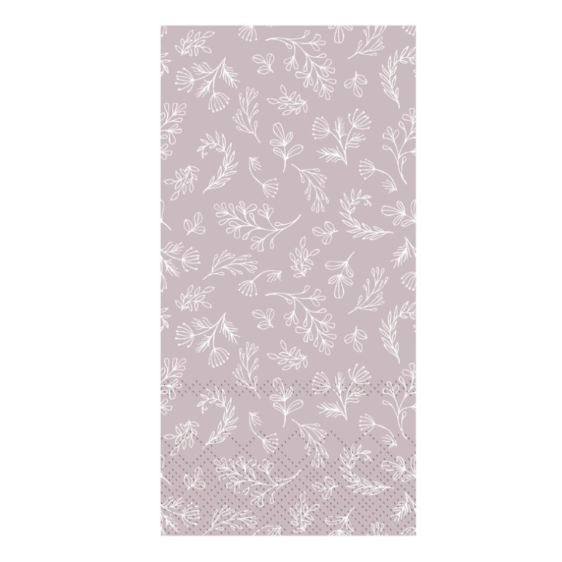 Gammelrosa Serviet med blade (Chic Antique) 