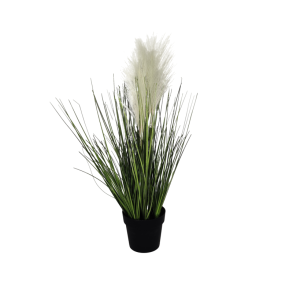 Fjer blomst Grs siv plante kunstig