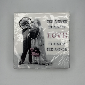 Romantisk Krligheds Serviet (Sagen Vintage Design)