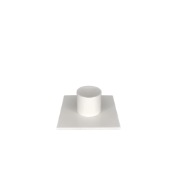 Hvid Stage til 3 cm Lys - Kunstindustrien
