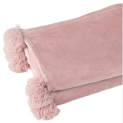 Rosa Pompom Plaid - (J-Line)
