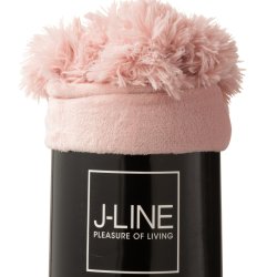 Rosa Pompom Plaid - (J-Line)