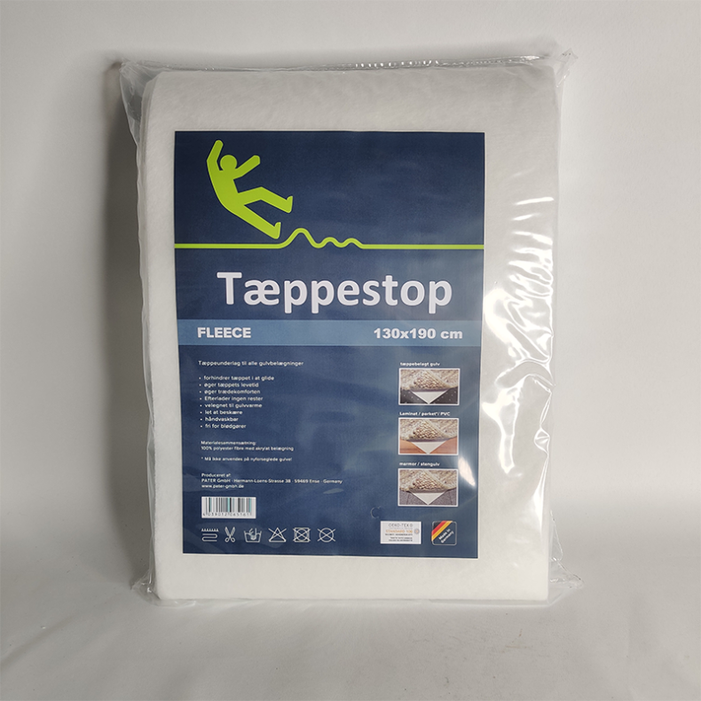 Skridsikkert underlag til T�pper 130 x190
