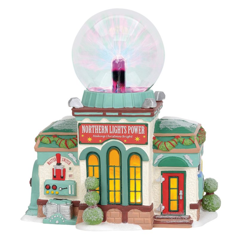 Lys-kugle Hus Juleby - Julehus A30070