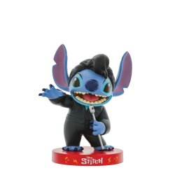 Stitch som Elvis i Sort L�der Look - Grand Jester