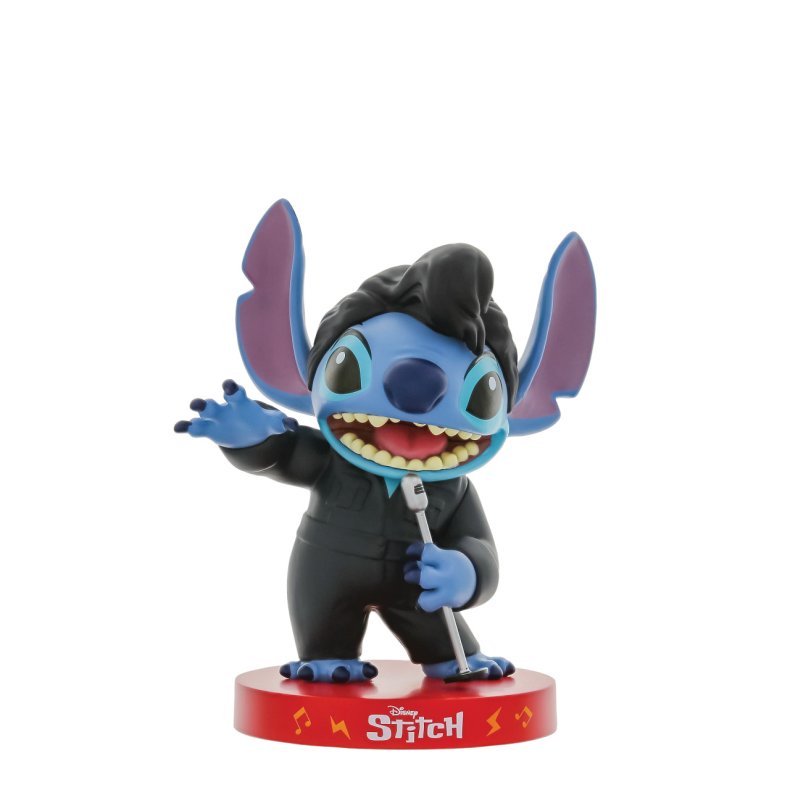 Stitch som Elvis i Sort Lder Look - Grand Jester