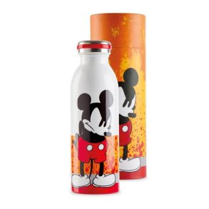 Orange Mickey Mouse Flaske - Disney Home 