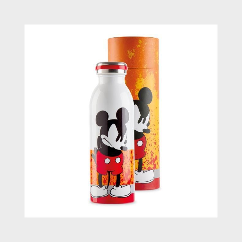 Orange Mickey Mouse Flaske - Disney Home 