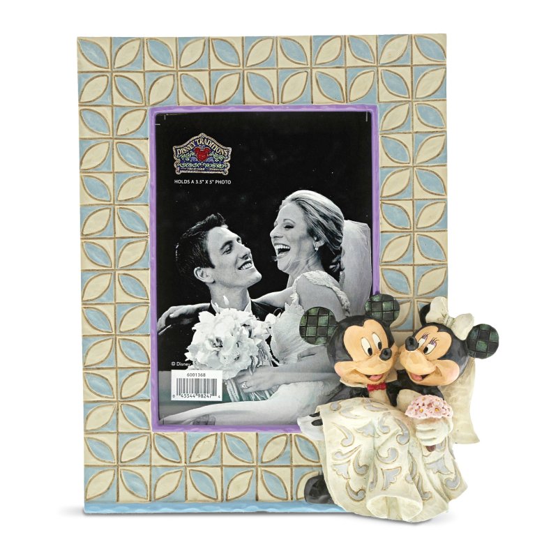 Bryllups ramme - Minnie og Mickey (18 x 16 cm)  
