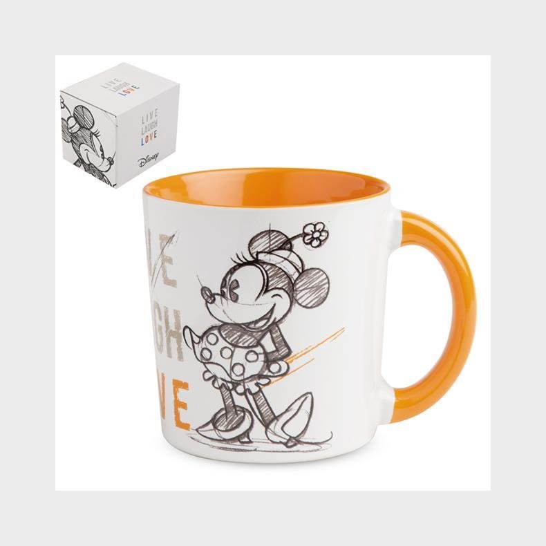 Gult Minnie Disney Krus - REST SALG 